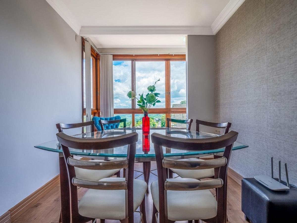 Апартаменты Cristo Rei 302 - Apartamento Em Gramado - Vista Para O Vale Экстерьер фото