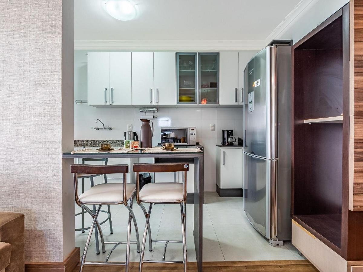 Апартаменты Cristo Rei 302 - Apartamento Em Gramado - Vista Para O Vale Экстерьер фото