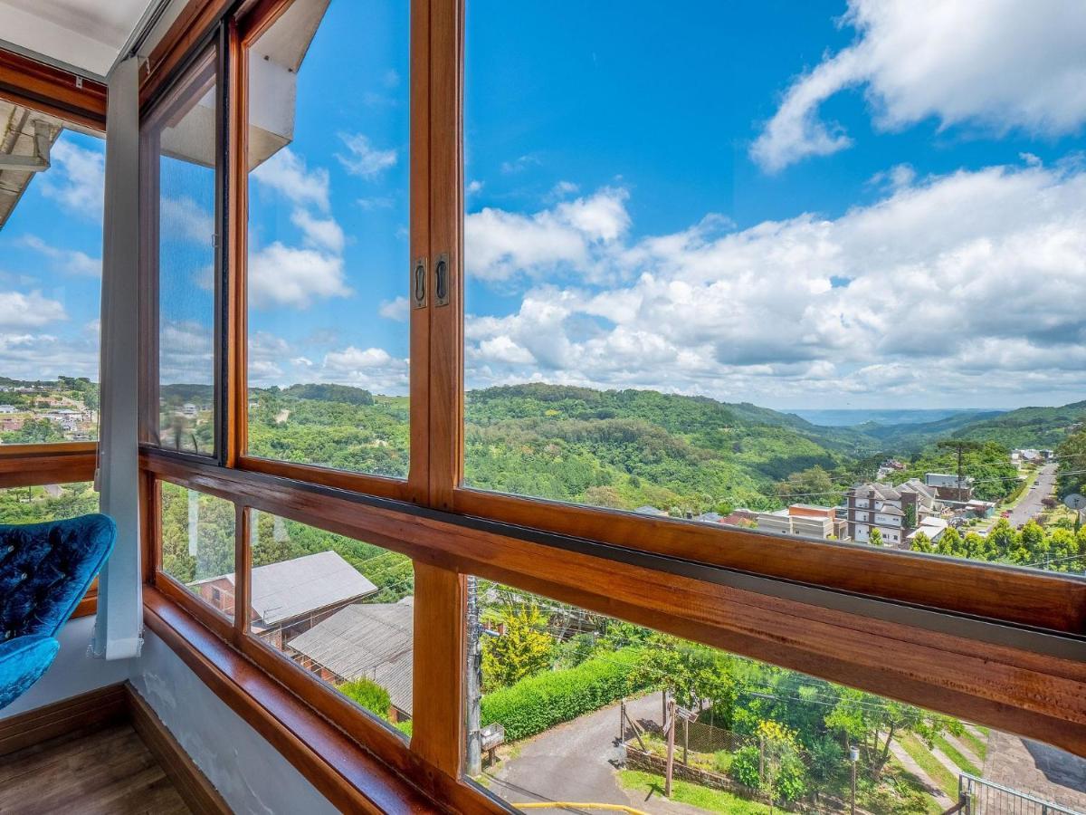 Апартаменты Cristo Rei 302 - Apartamento Em Gramado - Vista Para O Vale Экстерьер фото