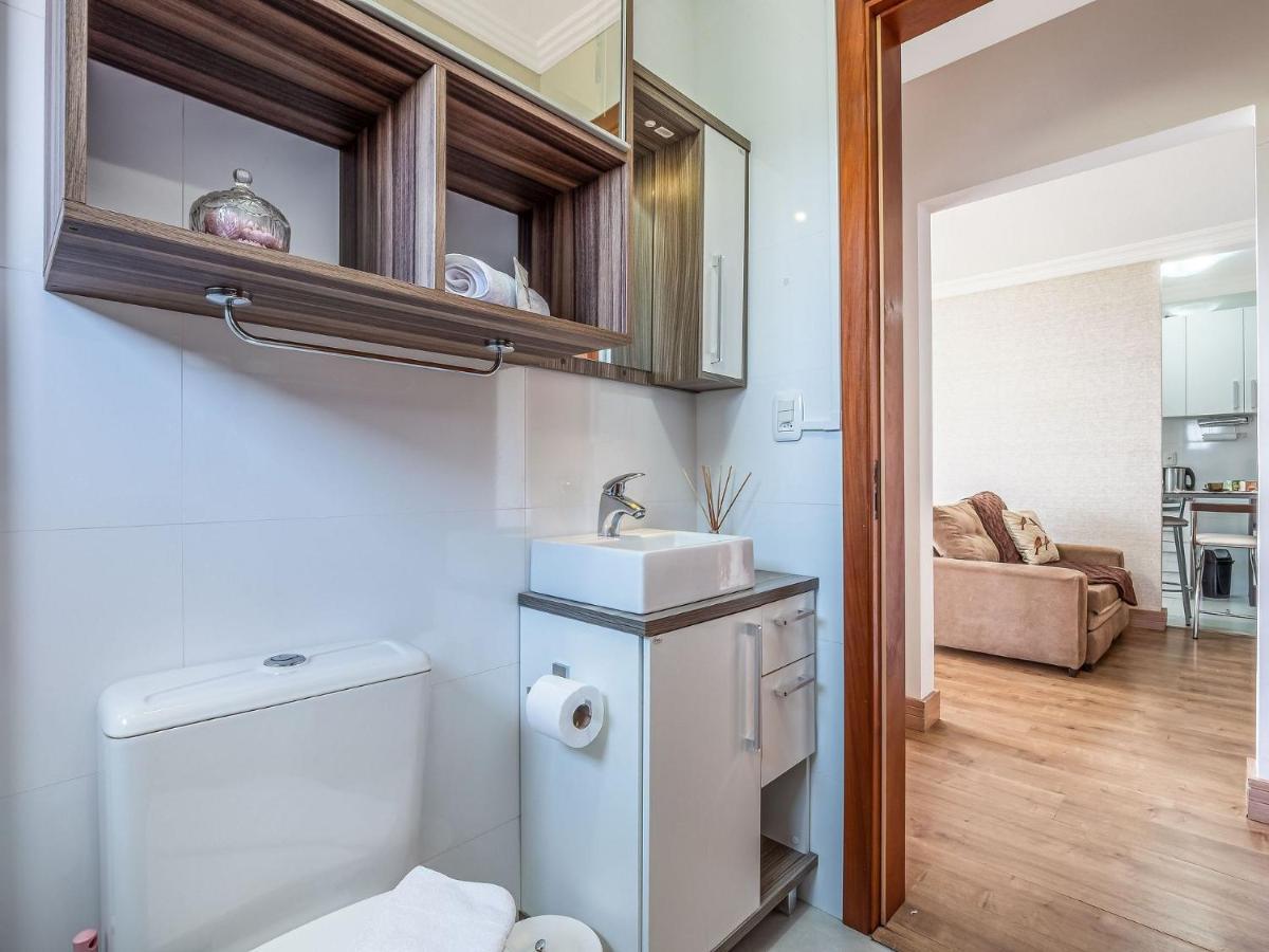 Апартаменты Cristo Rei 302 - Apartamento Em Gramado - Vista Para O Vale Экстерьер фото